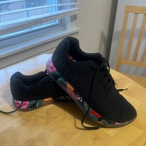 NoBull Trainers - Black Midnight Tropical, size 10.5 men’s.